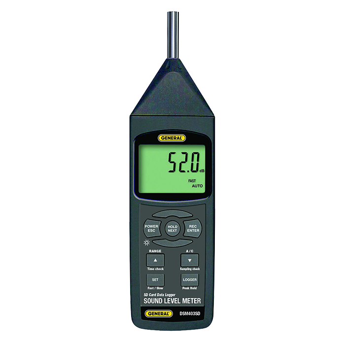 General DSM403SD noise meter